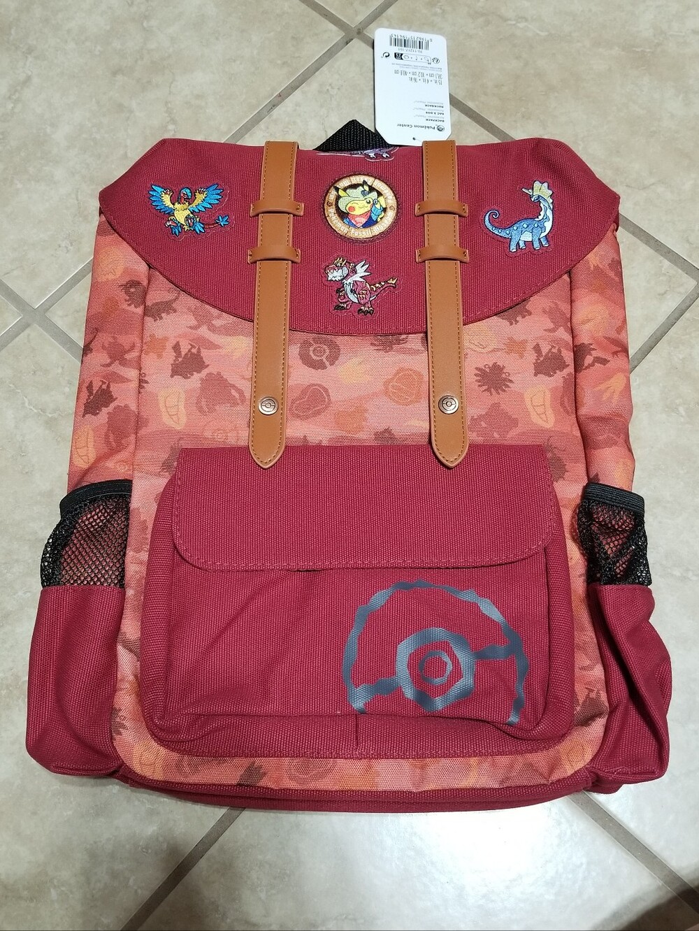Pokemon Center Pokemon Fossil Museum: Adventurer Backpack